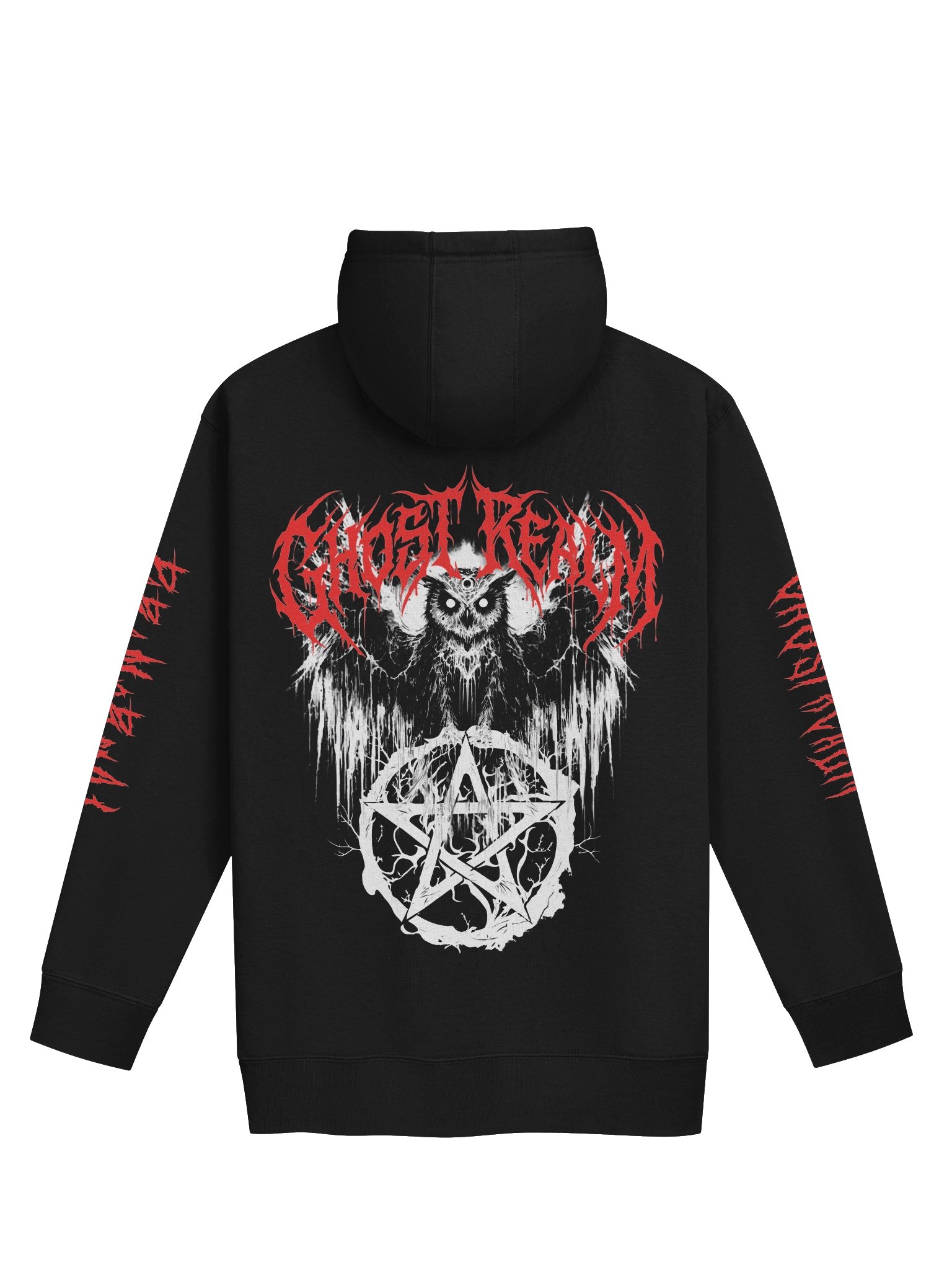GHOST REALM | PENTAGRAM HOODIE | 2nd Edition product image (1)