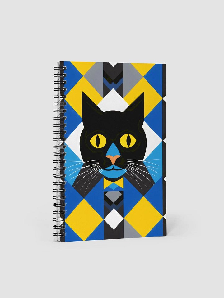 Whimsical Cat Dreams Spiral Notebook product image (1)