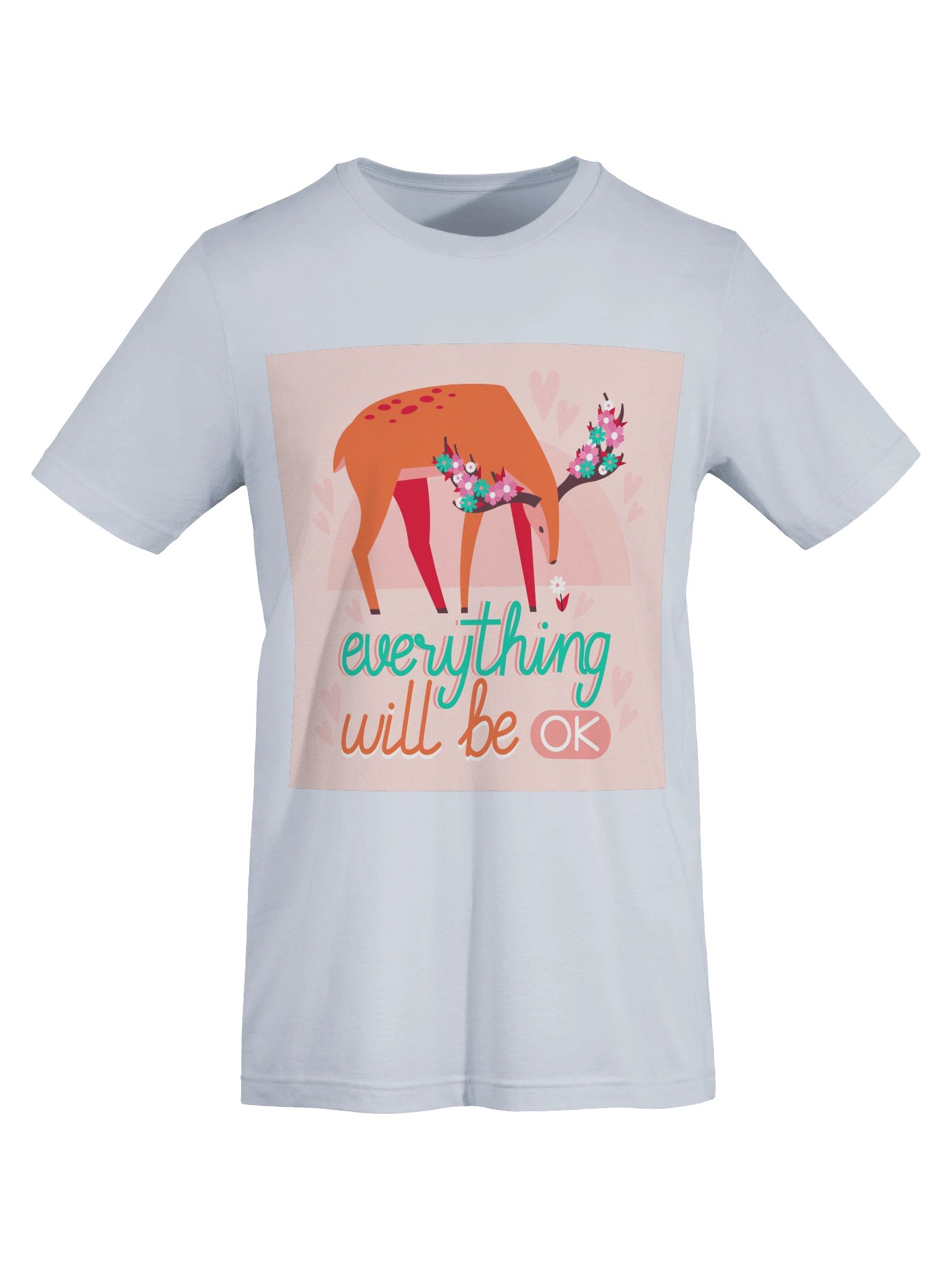 Everything Will Be OK Shirt | Positive Quote Graphic Tee product image (7)