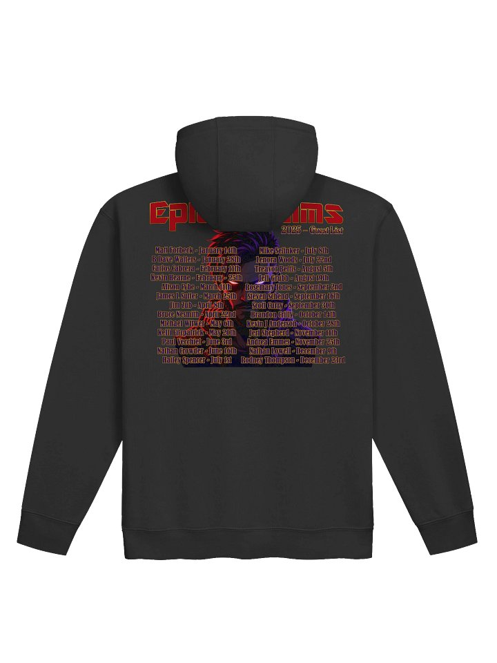 Epic Realms 2025 - Concert Style Hoodie product image (1)