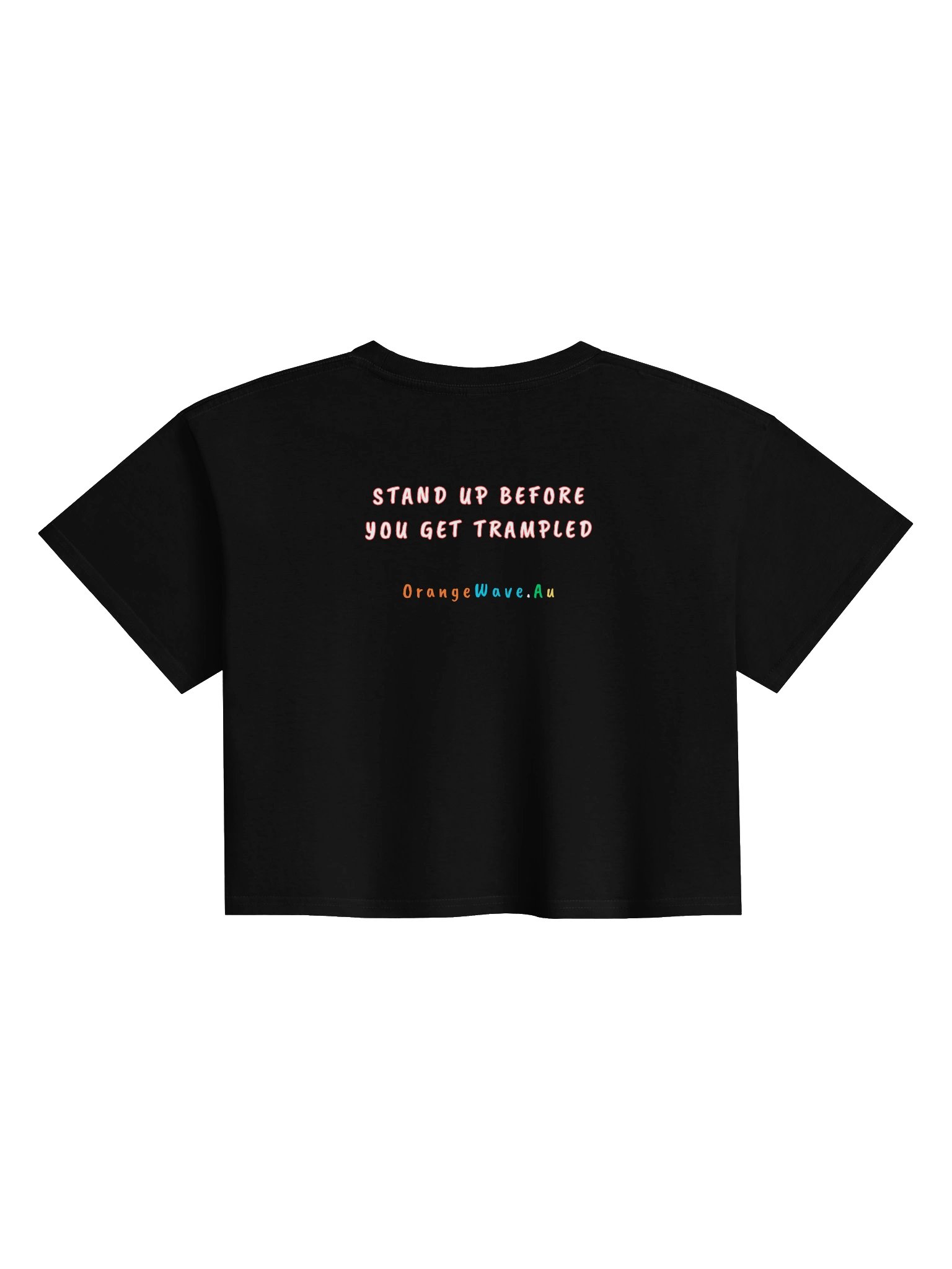 Silent Protest Support The People Crop Top product image (2)