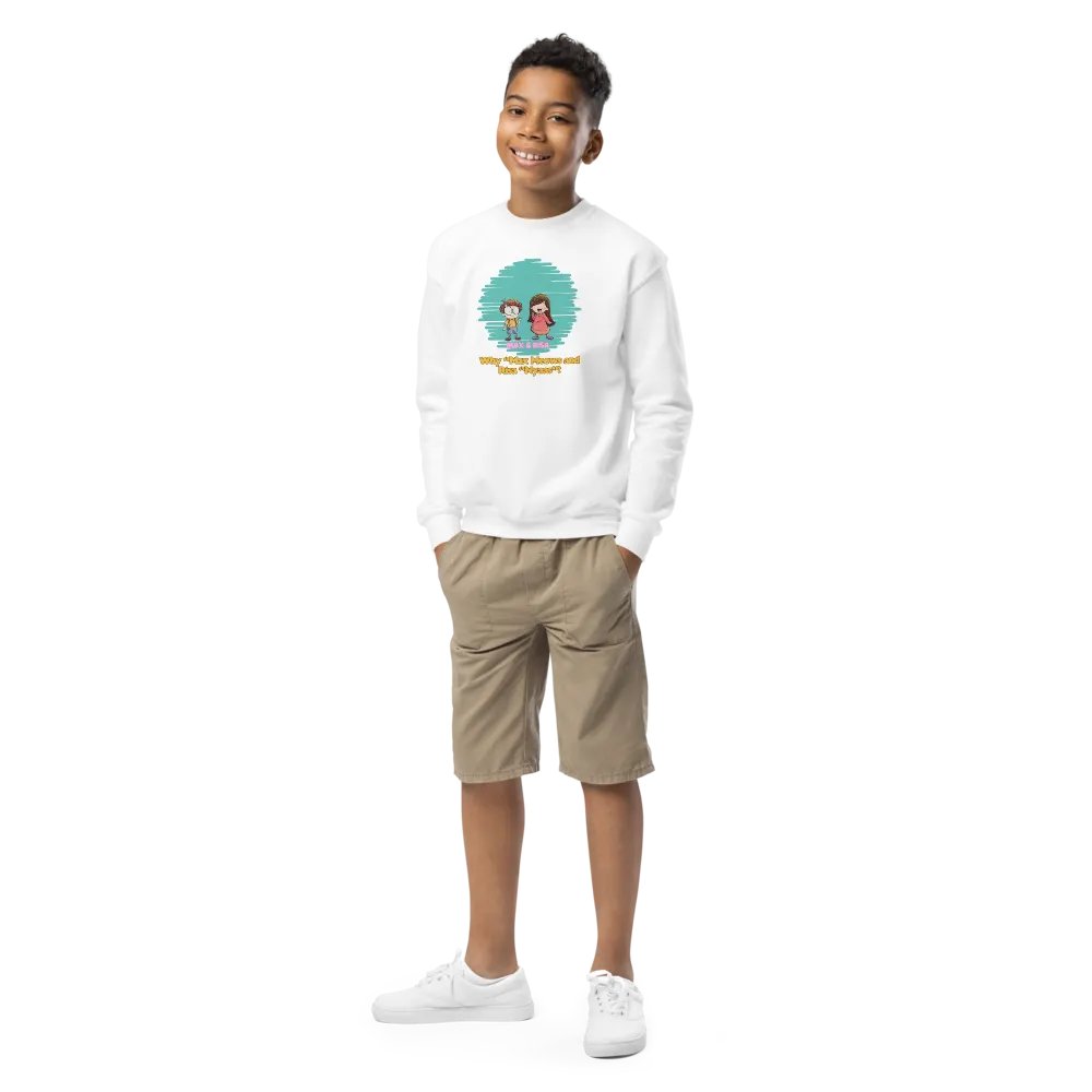 Gildan Youth Crew Neck Sweatshirt product image (1)