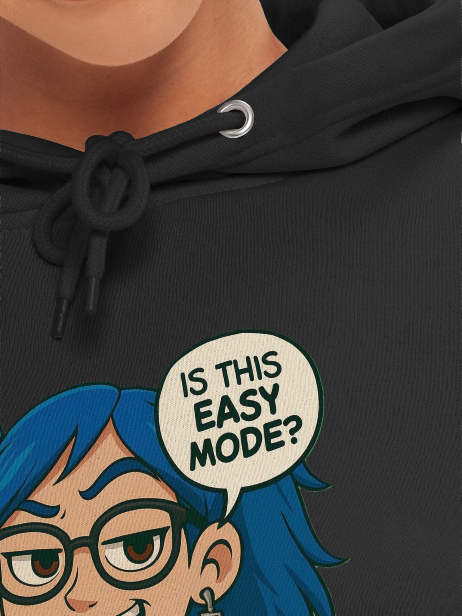 Is this easy mode? by MommaNerd420 Hoodie product image (7)