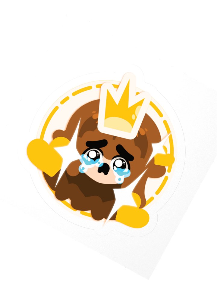 Scuffed Frazzle Celebration Sticker product image (2)