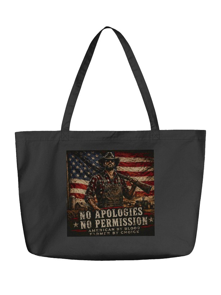 No Apologies - No Permission Econscious Organic Cotton Tote product image (1)