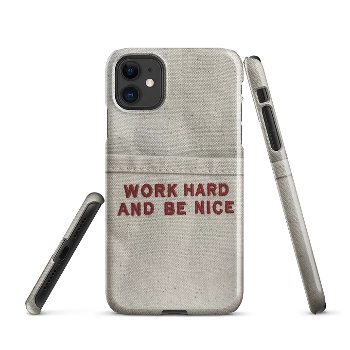 WORK HARD Snap Case for iPhone® product image (1)