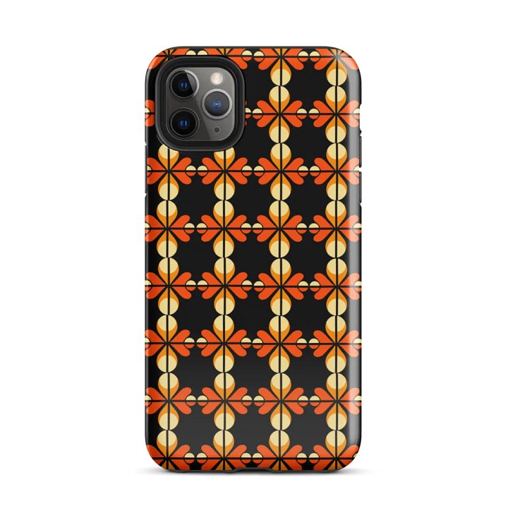 Geometric Floral Pattern iPhone® Tough Case product image (26)