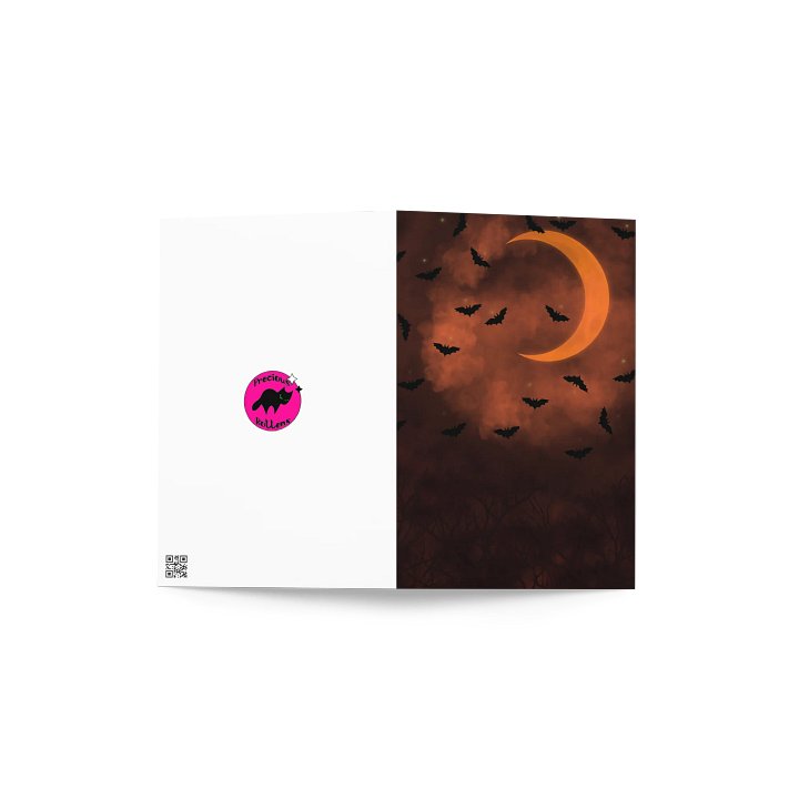 Moonlit Bats Greeting Card product image (2)