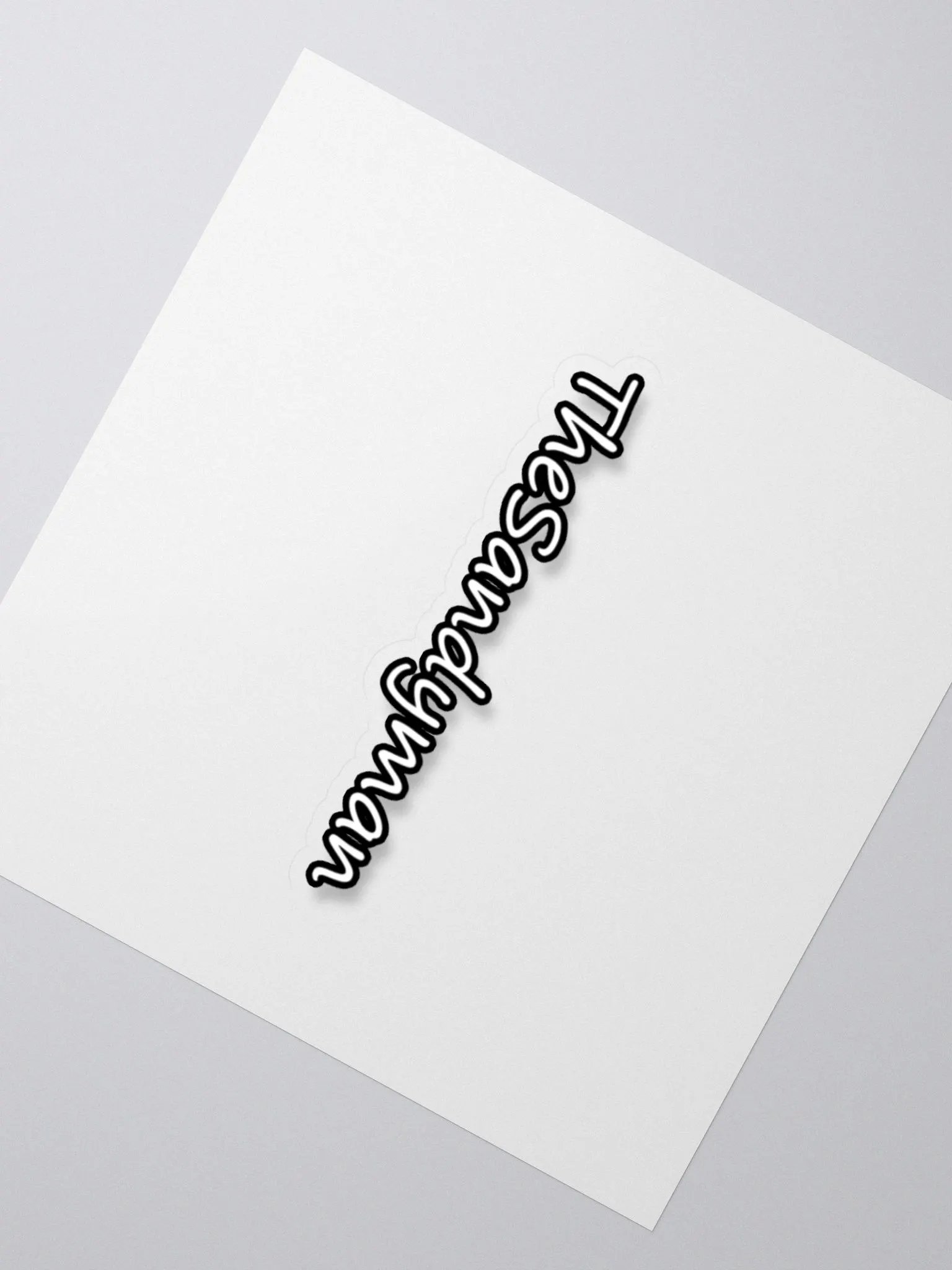 TheSandyMan Sticker product image (4)