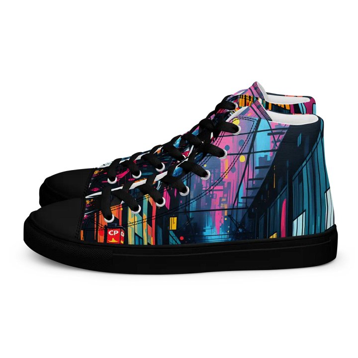 Neon express Men's Canvas High Tops product image (1)