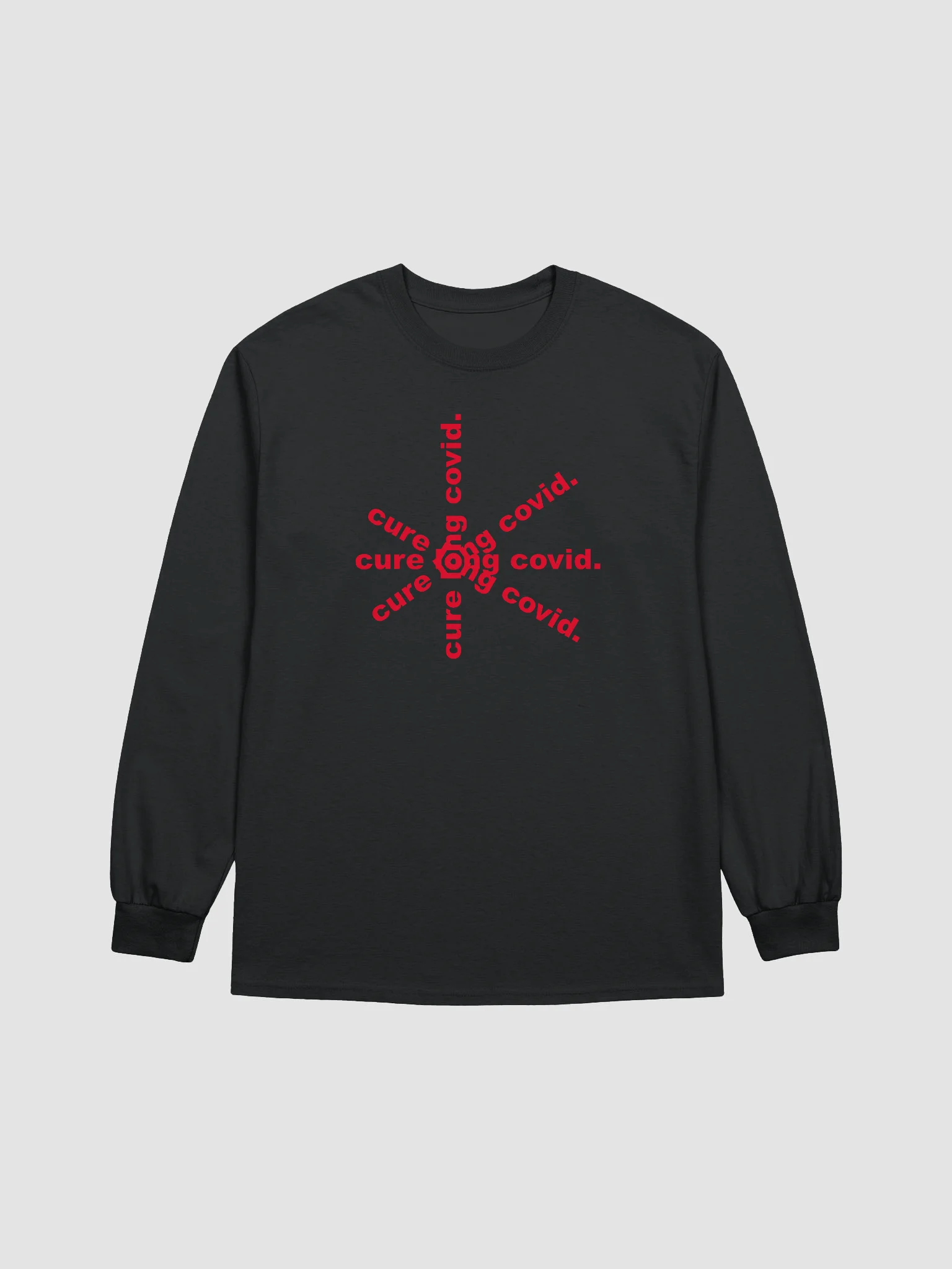 Cure Long Covid long sleeve tee product image (3)