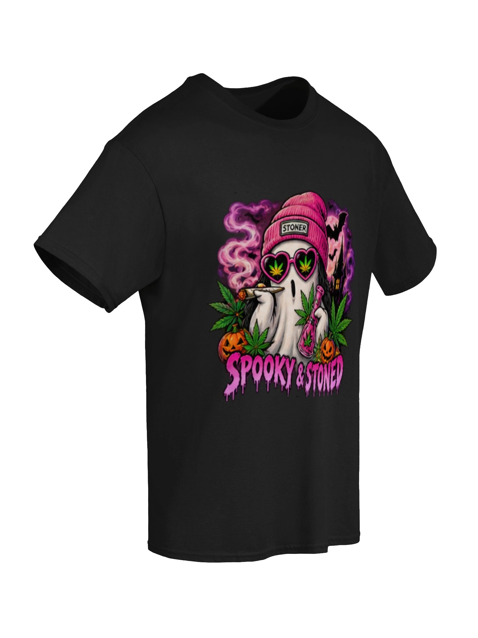 Pink Haze Halloweed Graphic Tee product image (6)