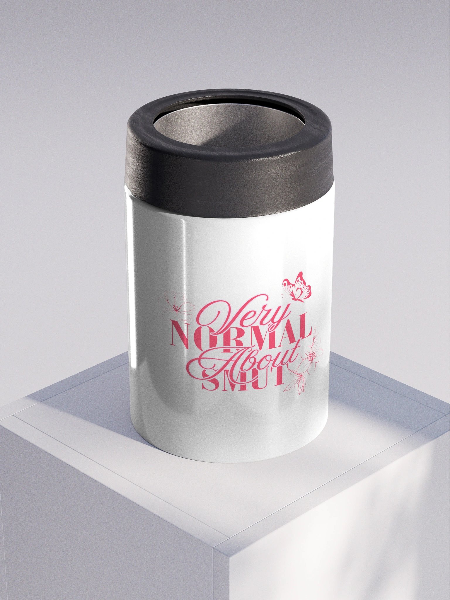 very normal about smut floral koozie product image (3)
