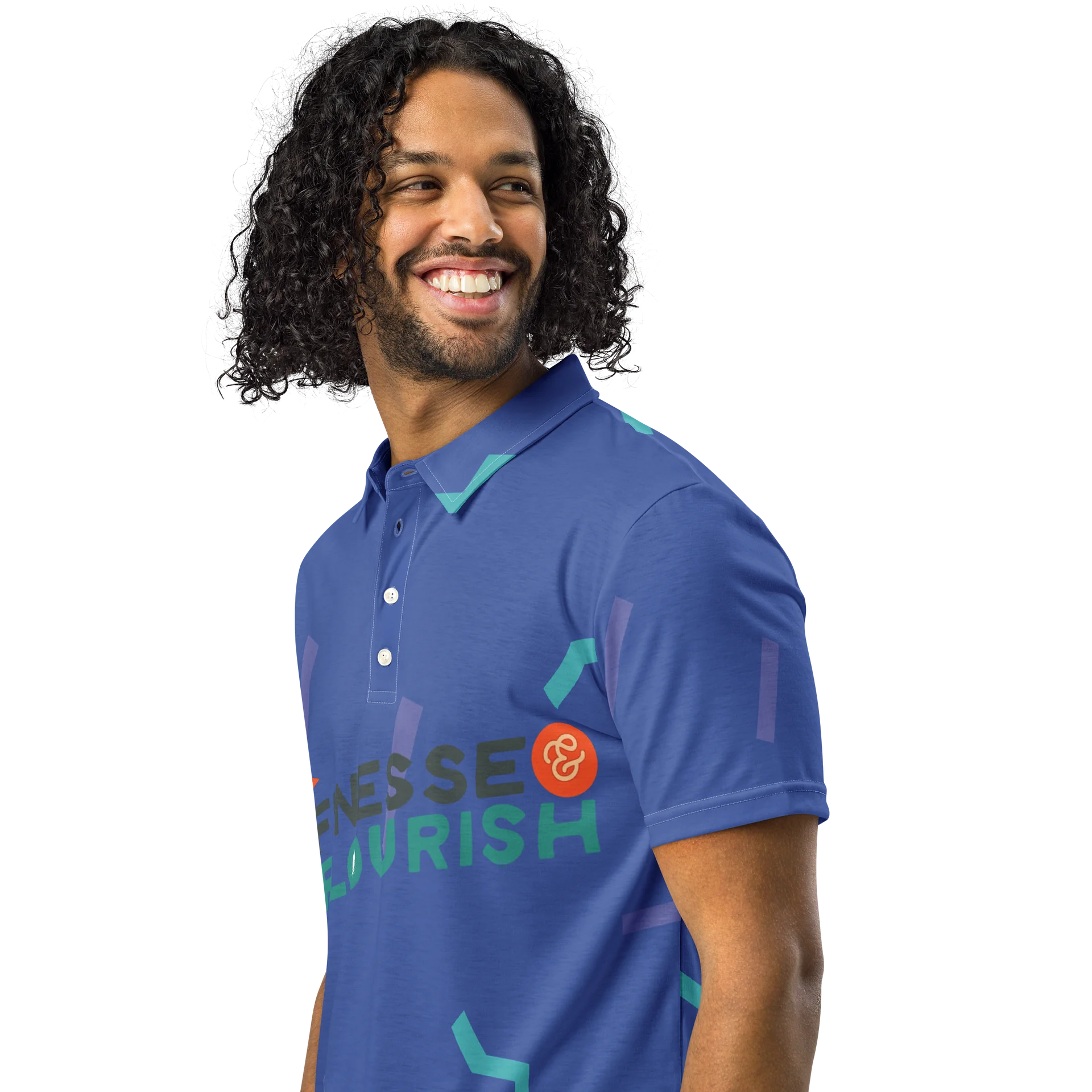 F&F 92 Slim Fit Polo Shirt (PUR) product image (2)