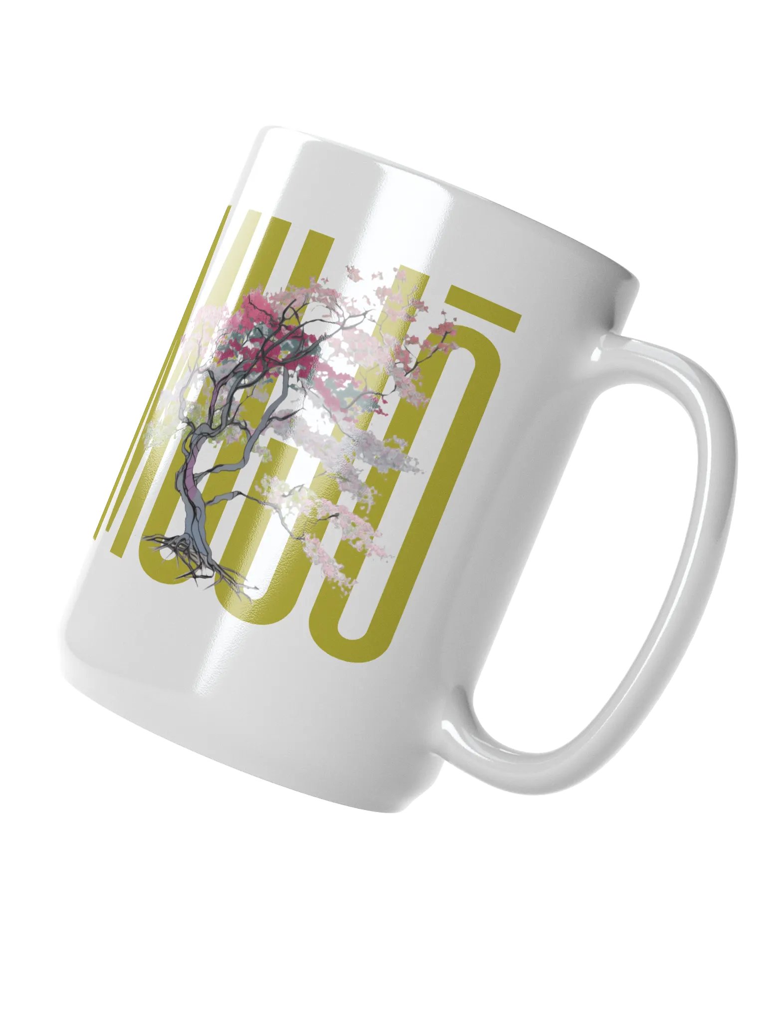 Vibrant Japanese Cherry Tree 'MUJO' Mug product image (2)
