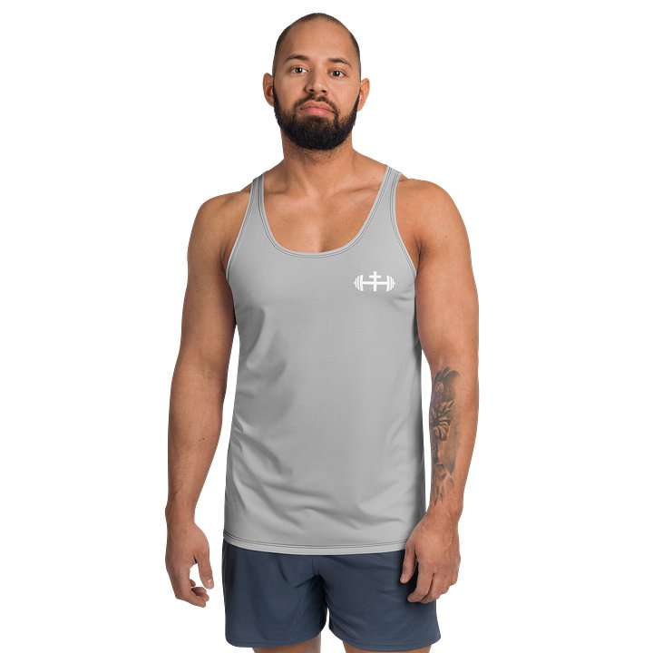 His House Unisex Performance Tank - Silver product image (1)