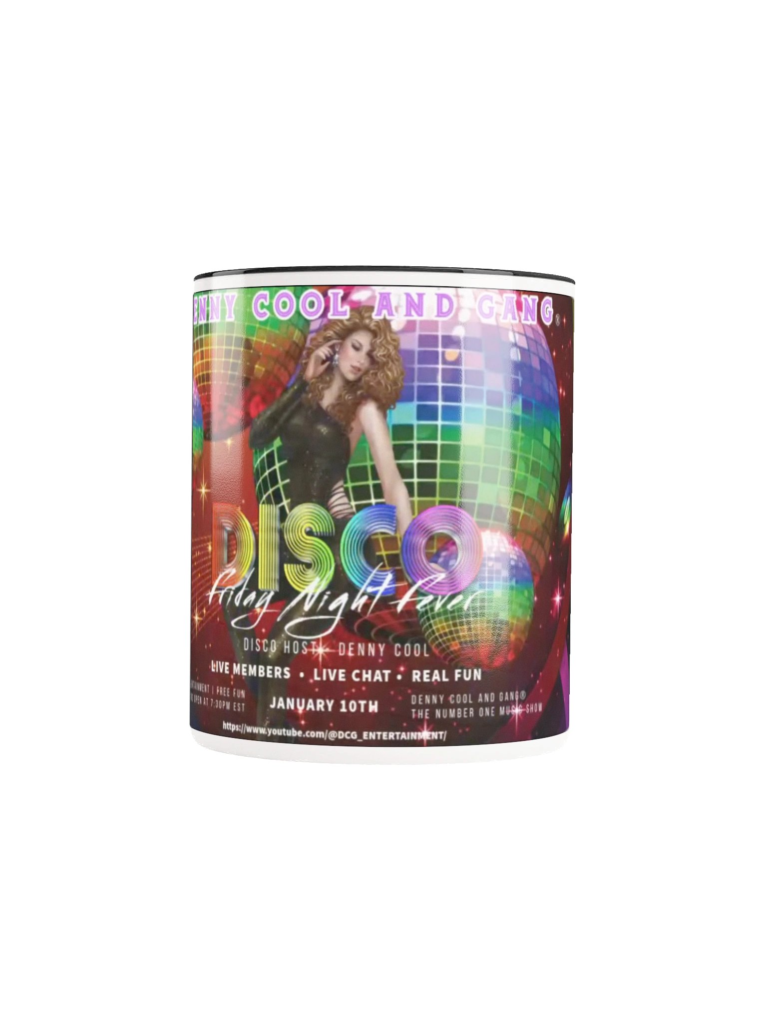 DISCO Friday Night Fever Ceramic Mug product image (28)