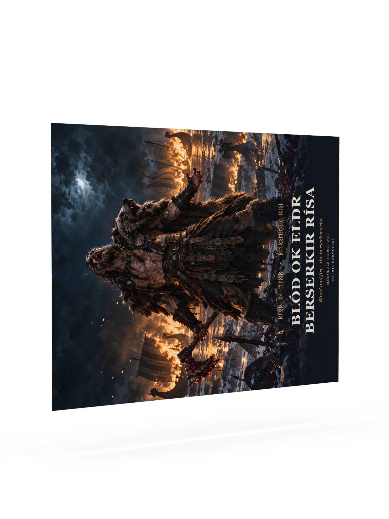 Blóð ok eldr — Gods of War Art Poster product image (13)