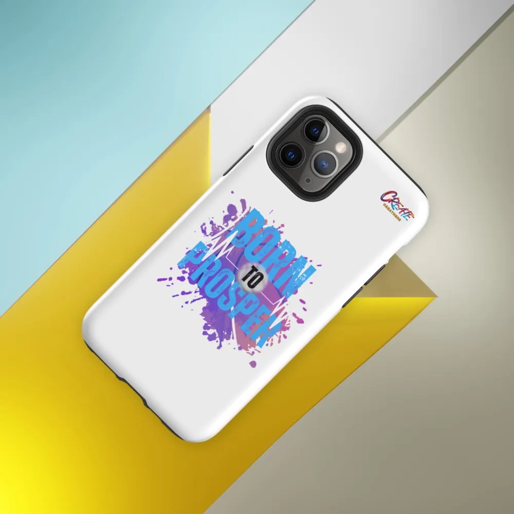 Soundwave Born to Prosper iPhone® Tough Case product image (59)