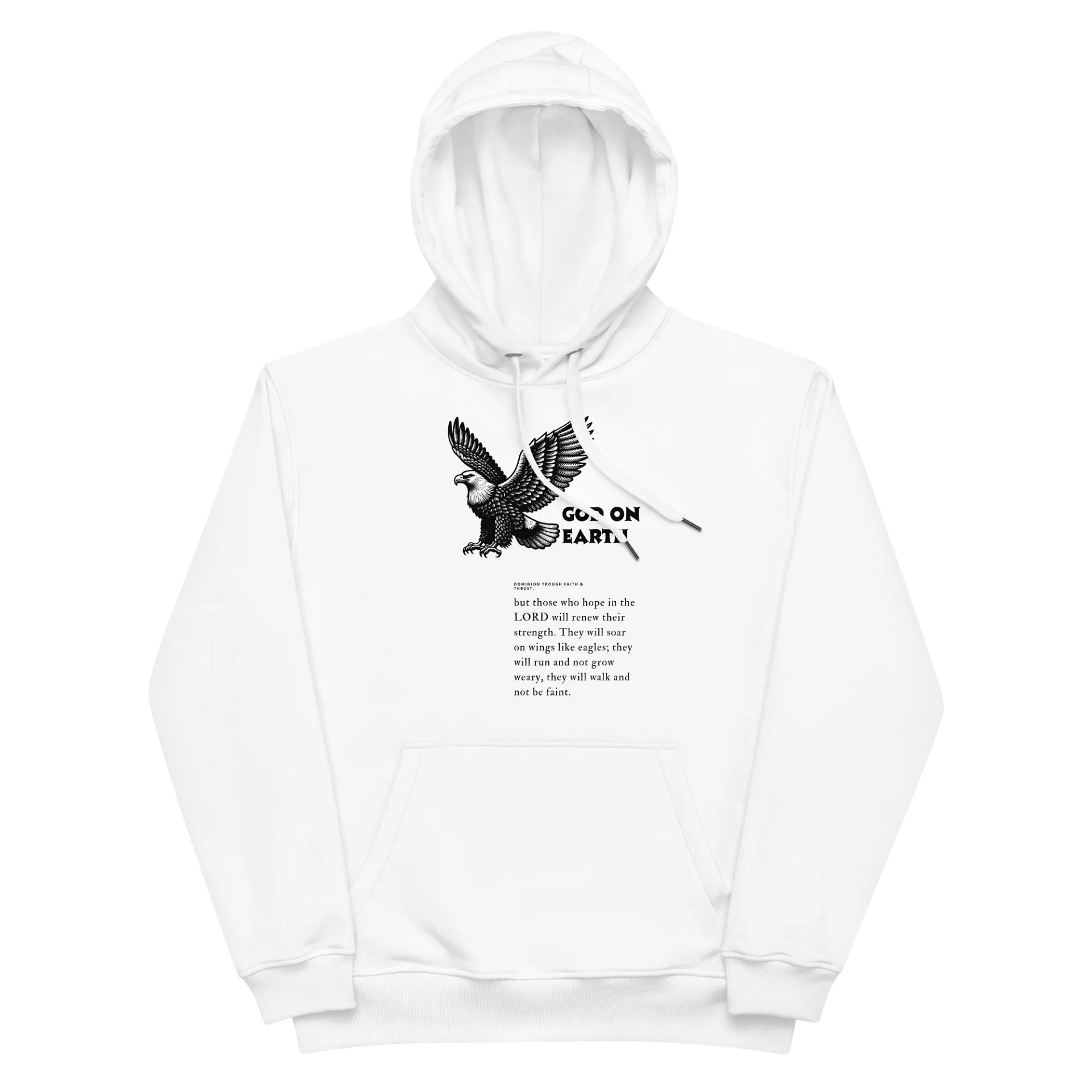 God on Earth Eagle Men's Hoodie product image (2)