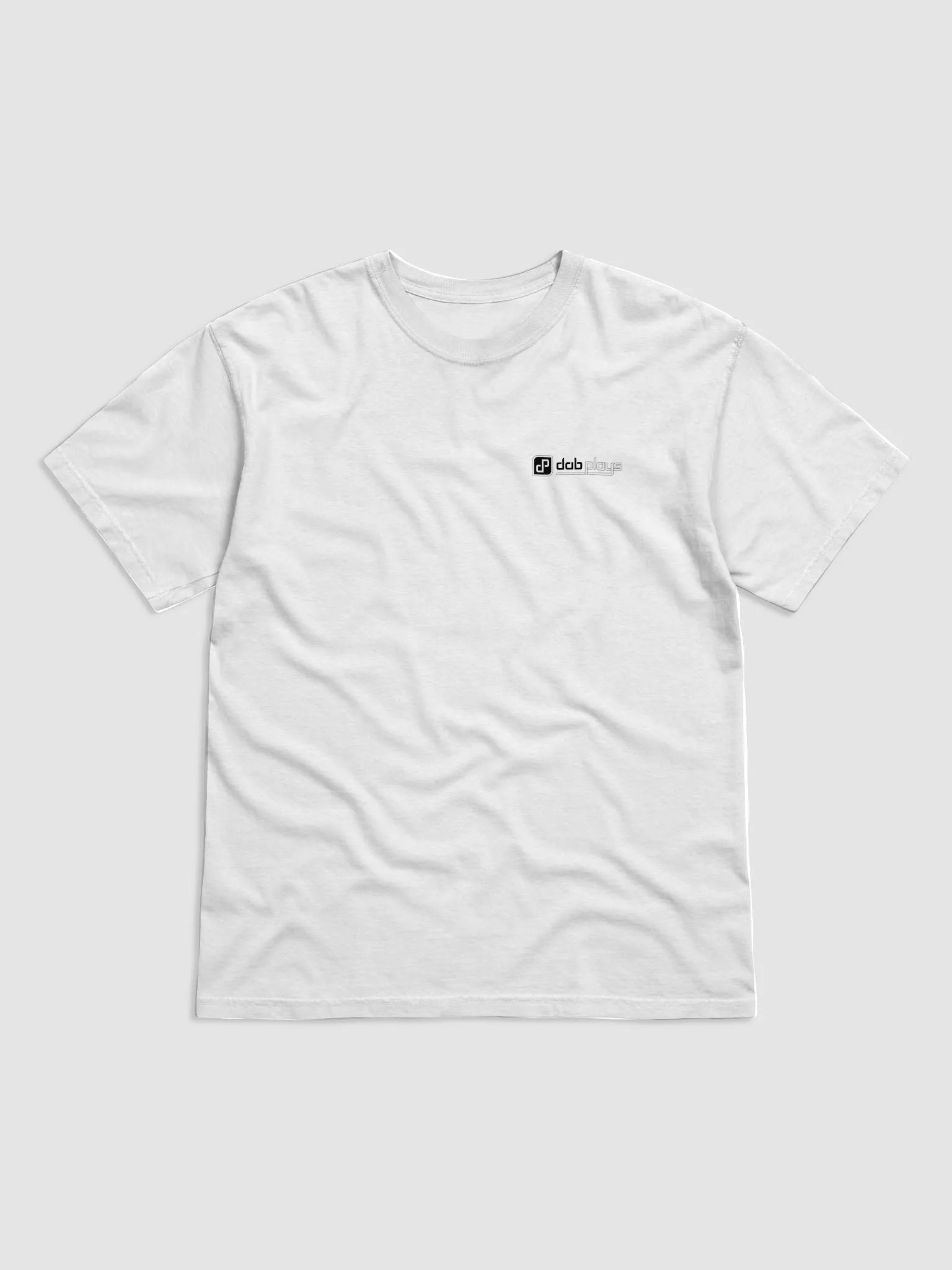 DabPlays Simple Tee White product image (1)