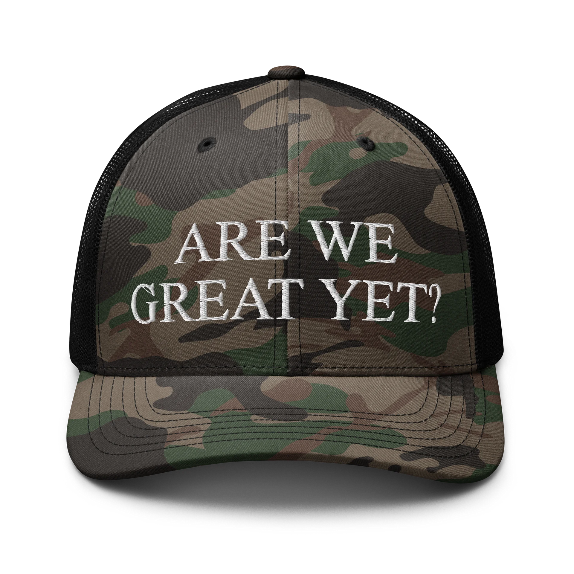 Are We Great Yet Hat product image (1)