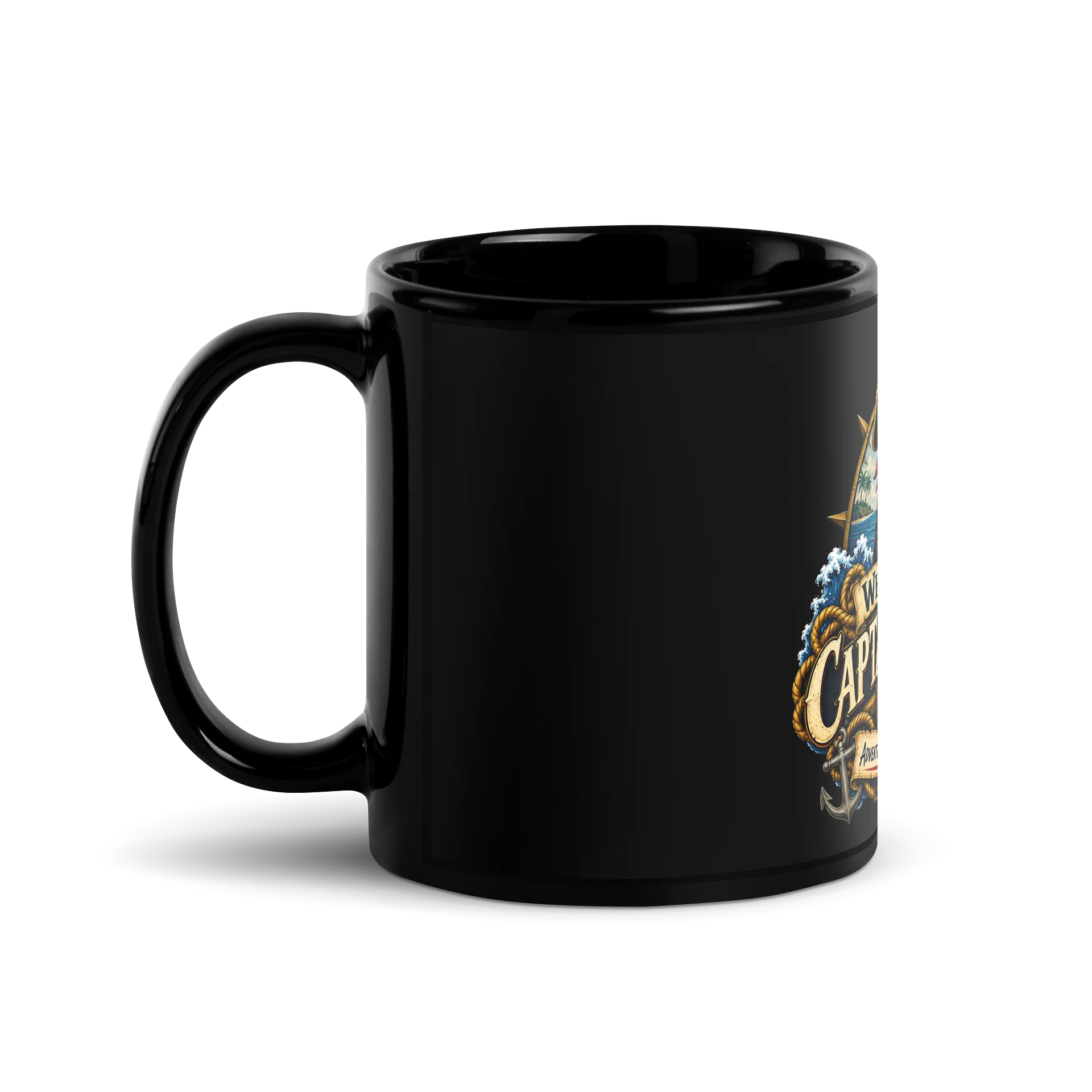 Black 'What Would Captain Skully Do?' Mug product image (1)
