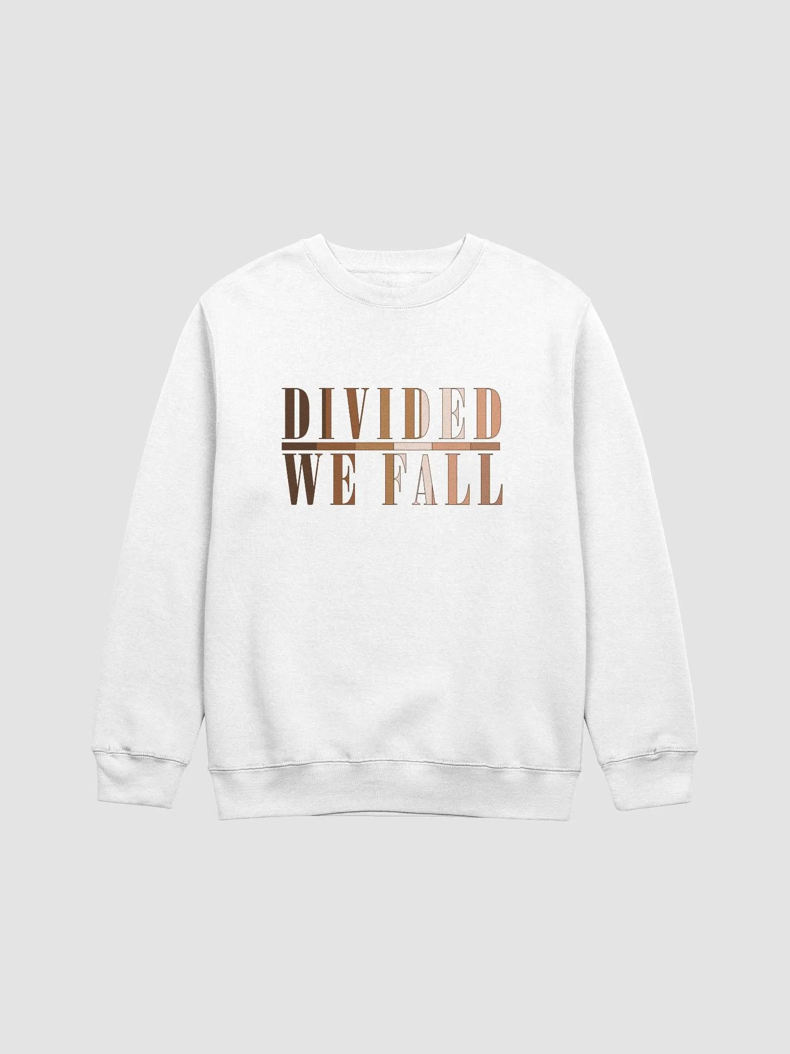 Divided We Fall - Skin Colour Two - Lane Seven Premium Crewneck Sweatshirt product image (1)