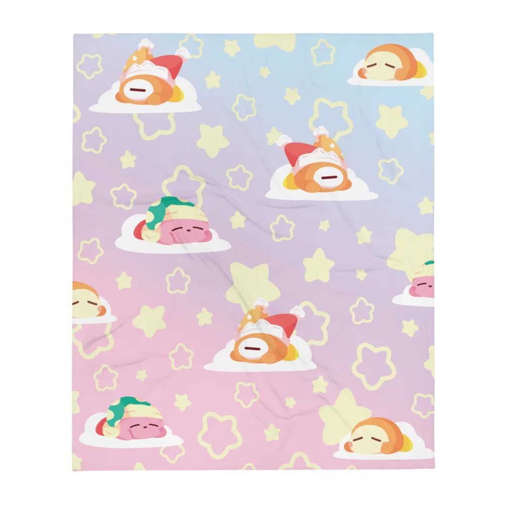 Sleep Star Team Throw Blanket product image (1)