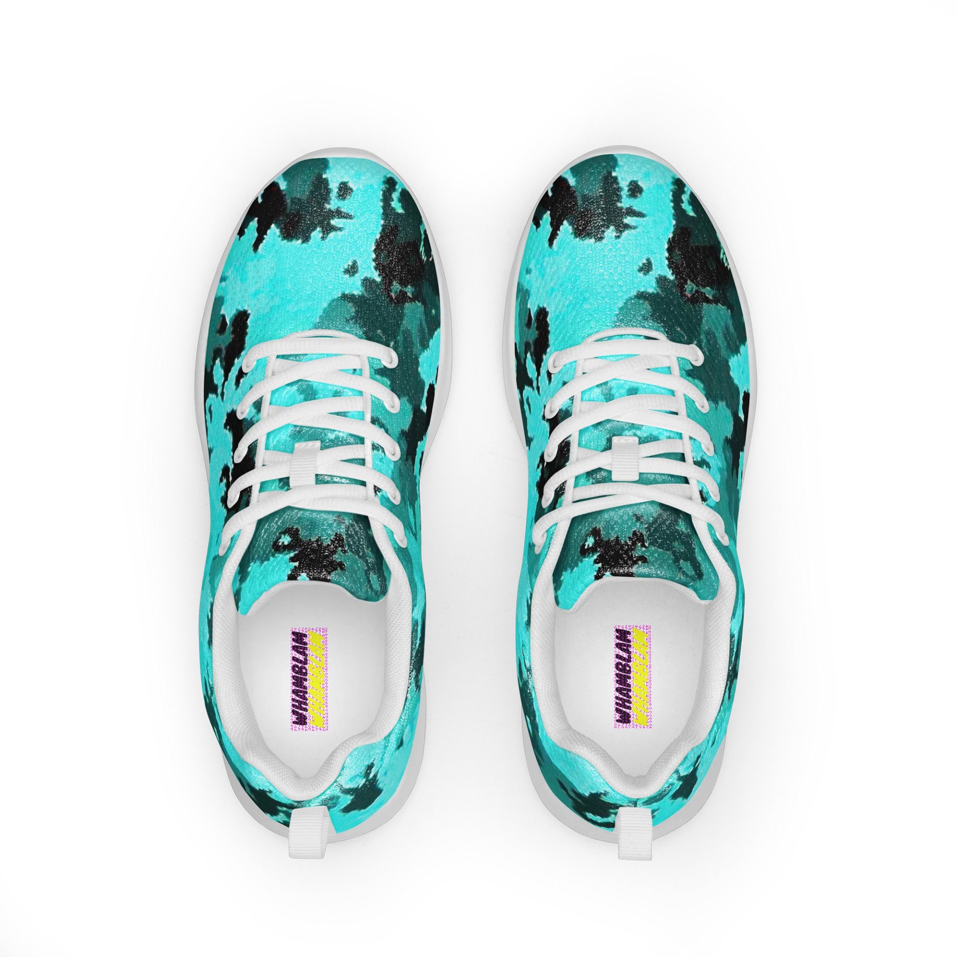 Aqua Camo Flyknit Sneakers Women's product image (1)