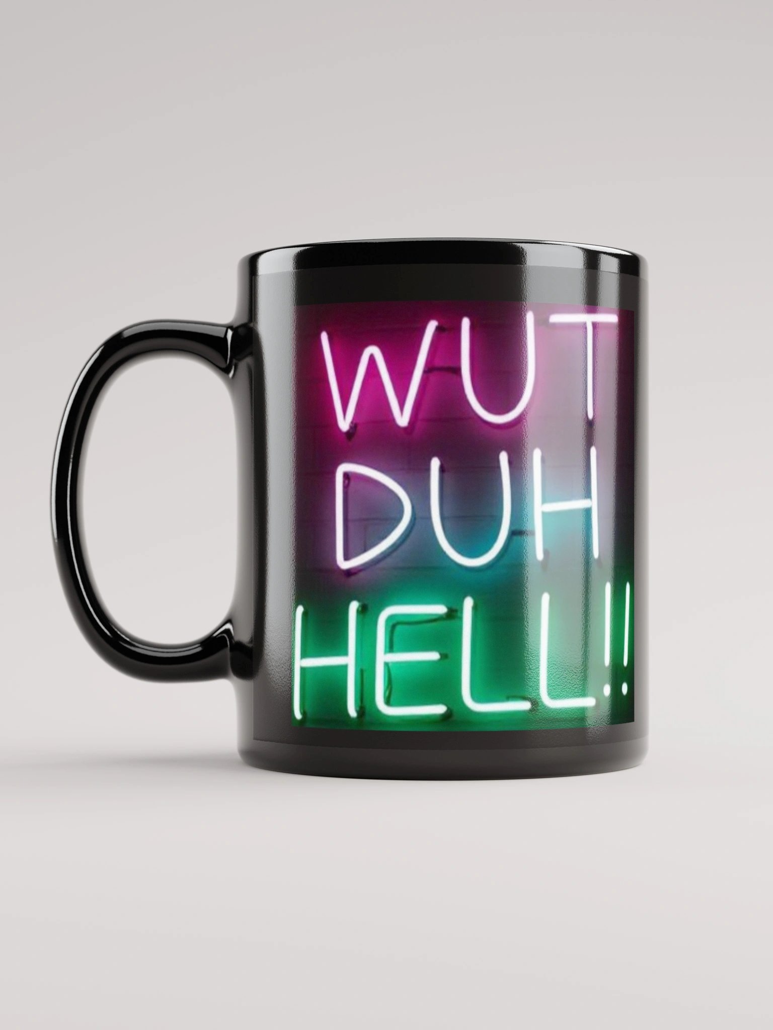WDH!! Black Mug product image (6)
