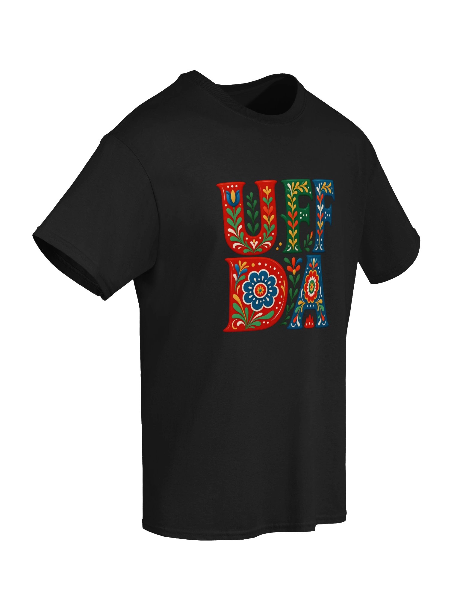 UFF DA Rosemaling Folk Art Heritage Tee product image (63)