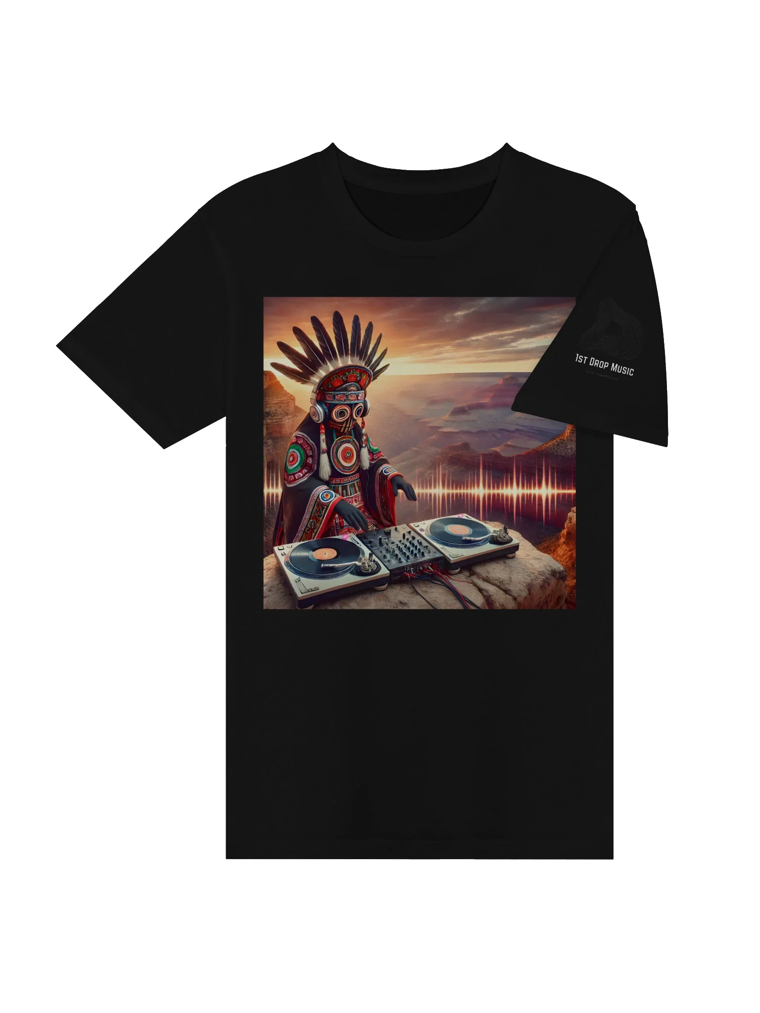Turntable Kachina Grand Canyon Sunrise T-shirt