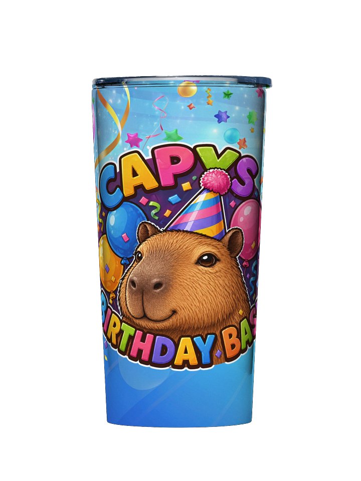 Capys Birthday bash tumbler product image (1)