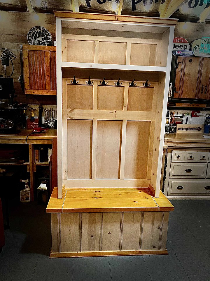 Hall Tree Build Plans product image (2)