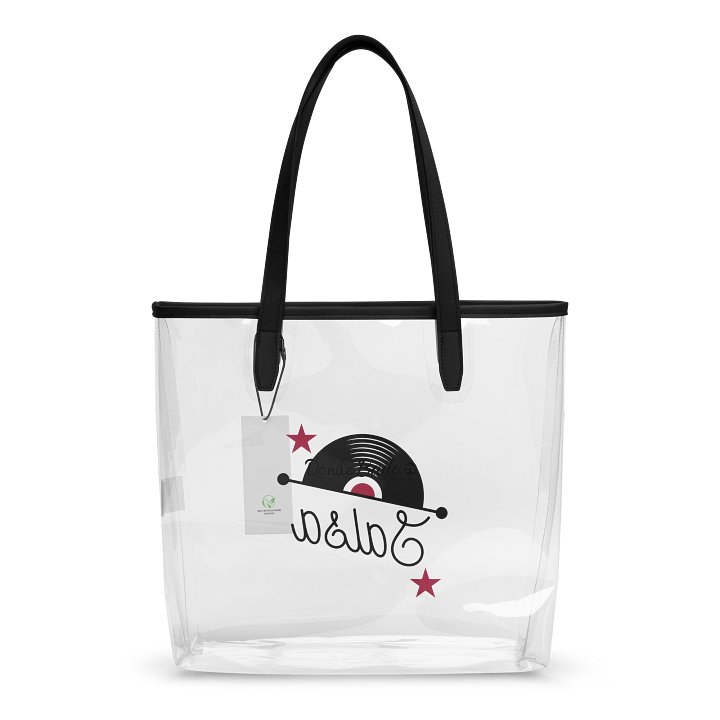 Salsa! Plastic Clear Tote Bag product image (2)