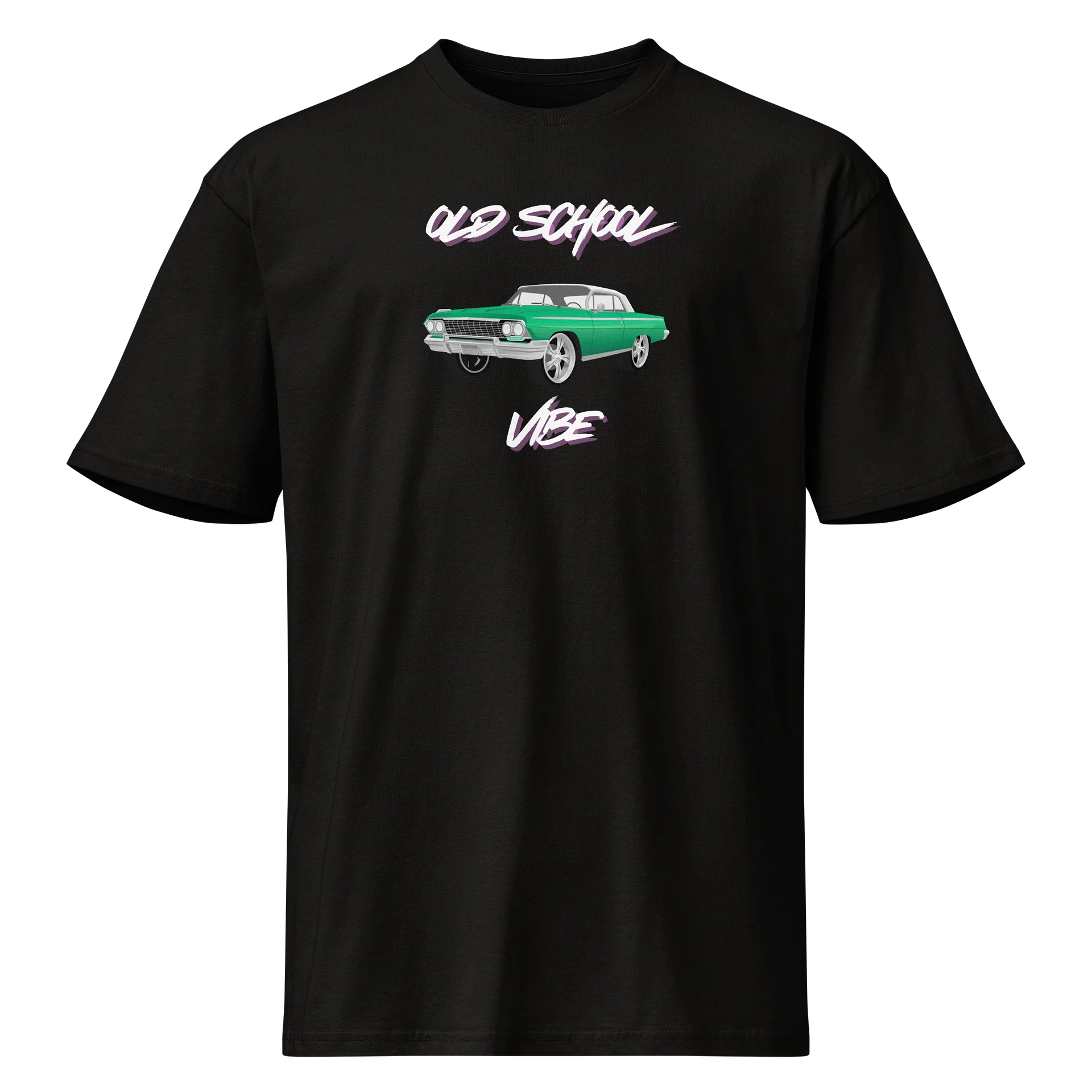 Cool Black Old School Tee product image (1)