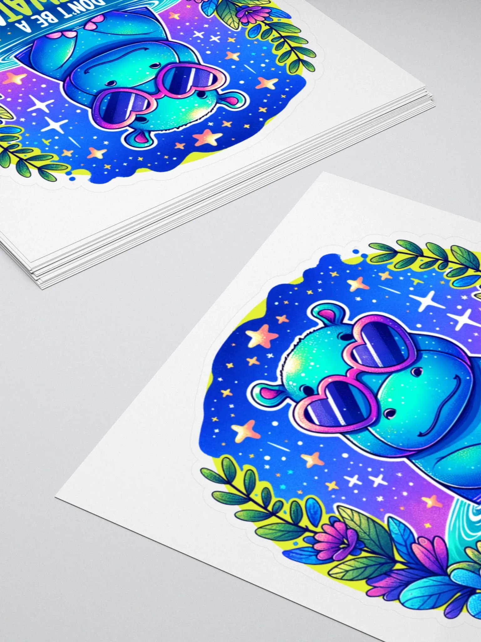 Hippo Twatamus Sticker Set product image (4)