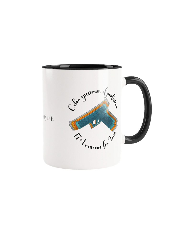 Glock 17 Spectrum - 17+1 Gründe für Perfektion Design Ceramic Mug product image (5)