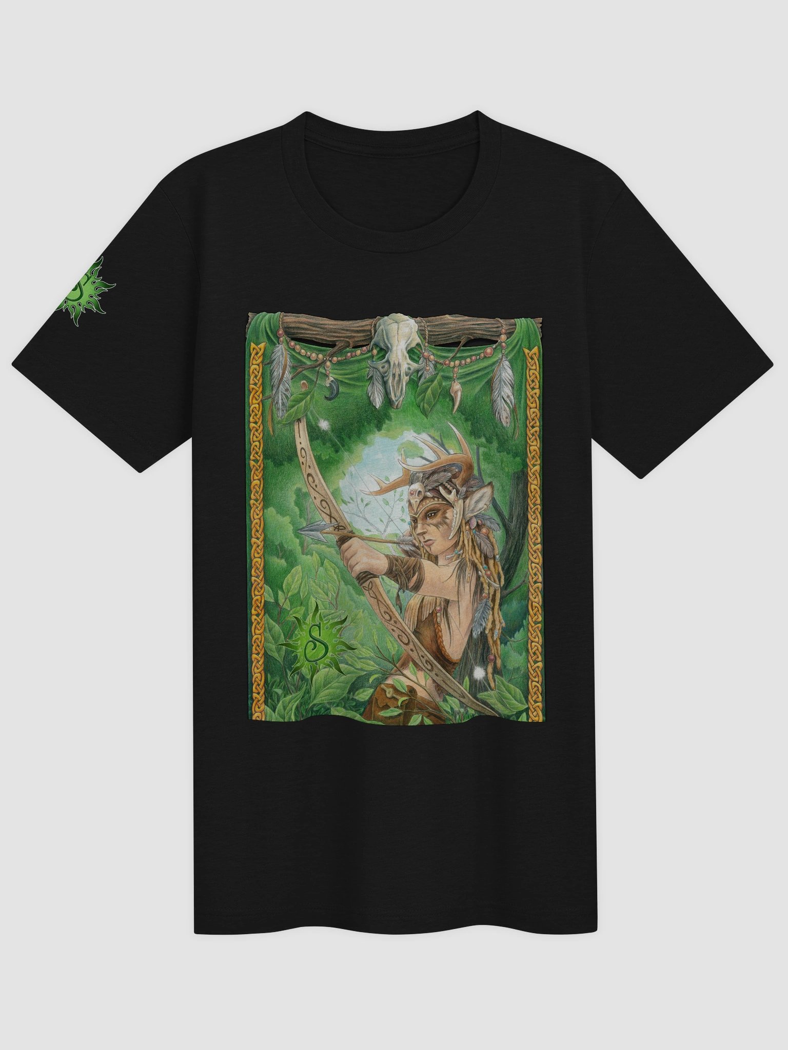 Silent Hunter - SharpTattoos @ Strega Rose Triblend Tee product image (3)