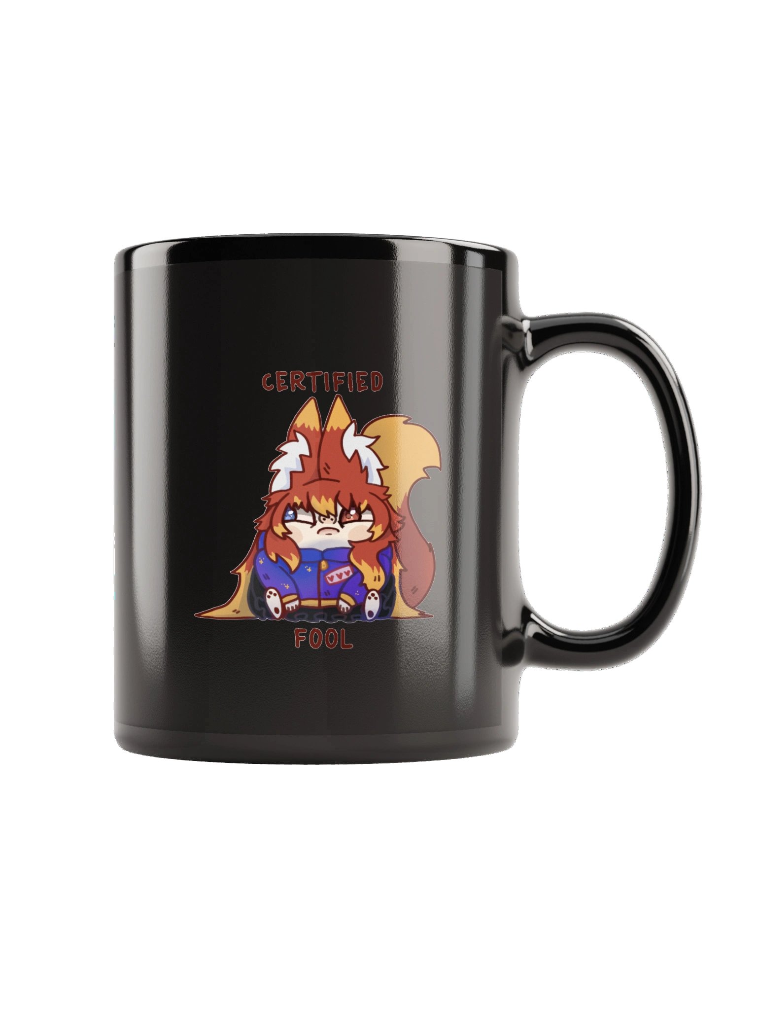 Certified Fool Chibi Fox Mug product image (5)