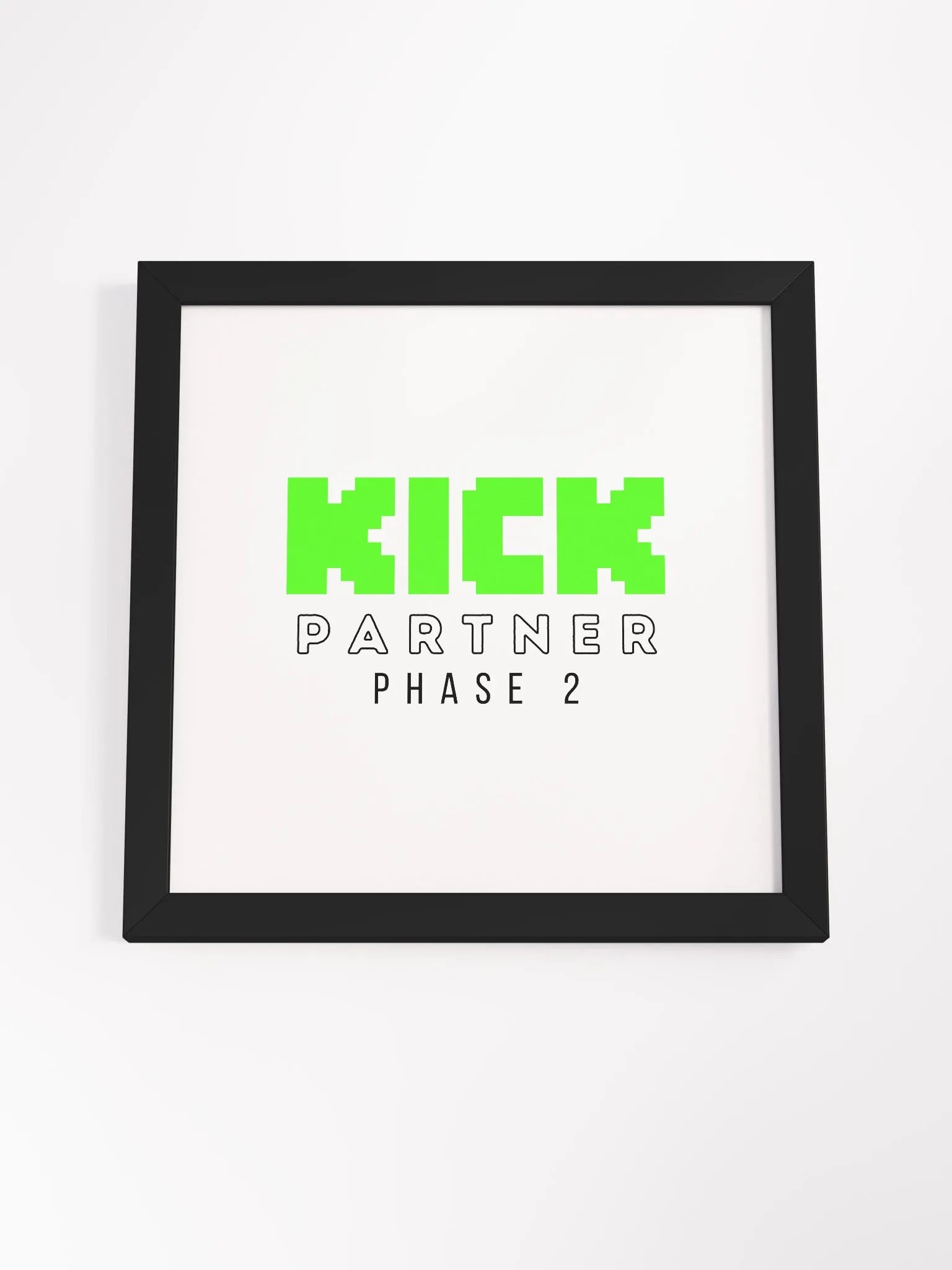 Framed Phase 2 Sign product image (4)