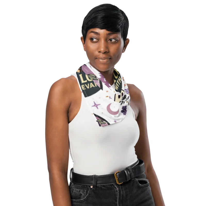 PORCH LORE DEVAN WHITE SCARF product image (9)