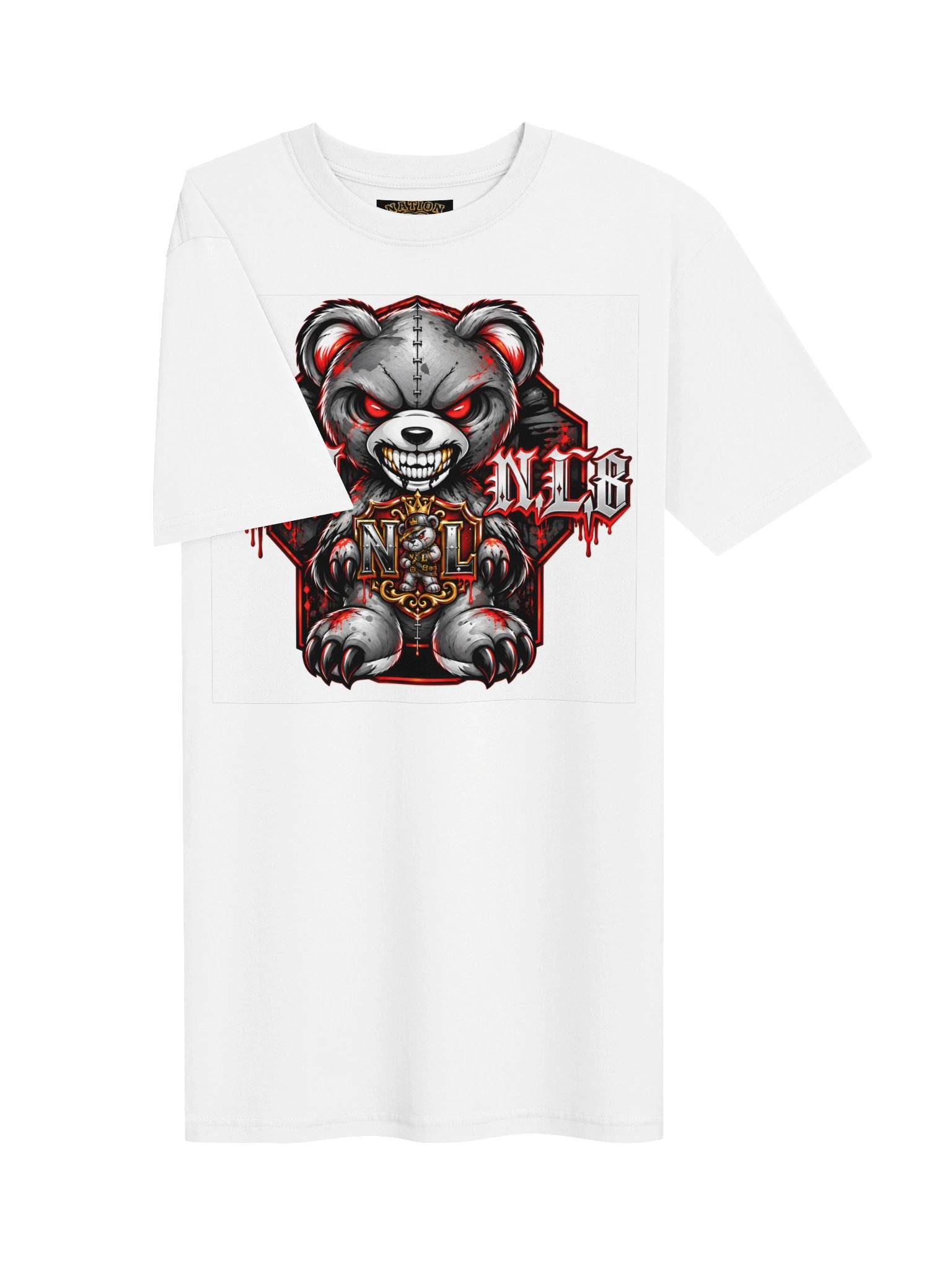 Gothic Bear Mascot Graphic Tee product image (3)