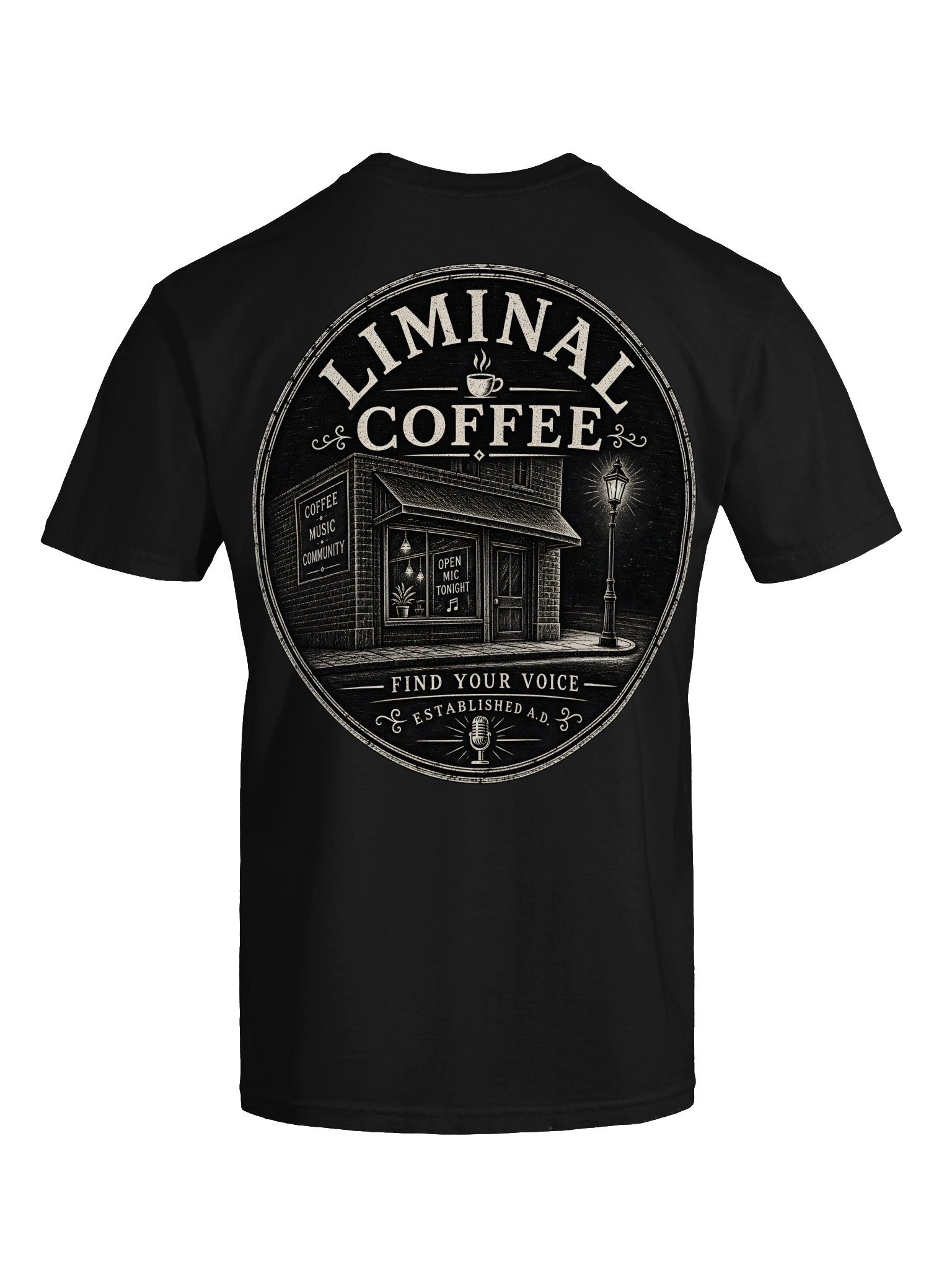 Foglifter/Liminal Coffee Two sided Tee product image (7)