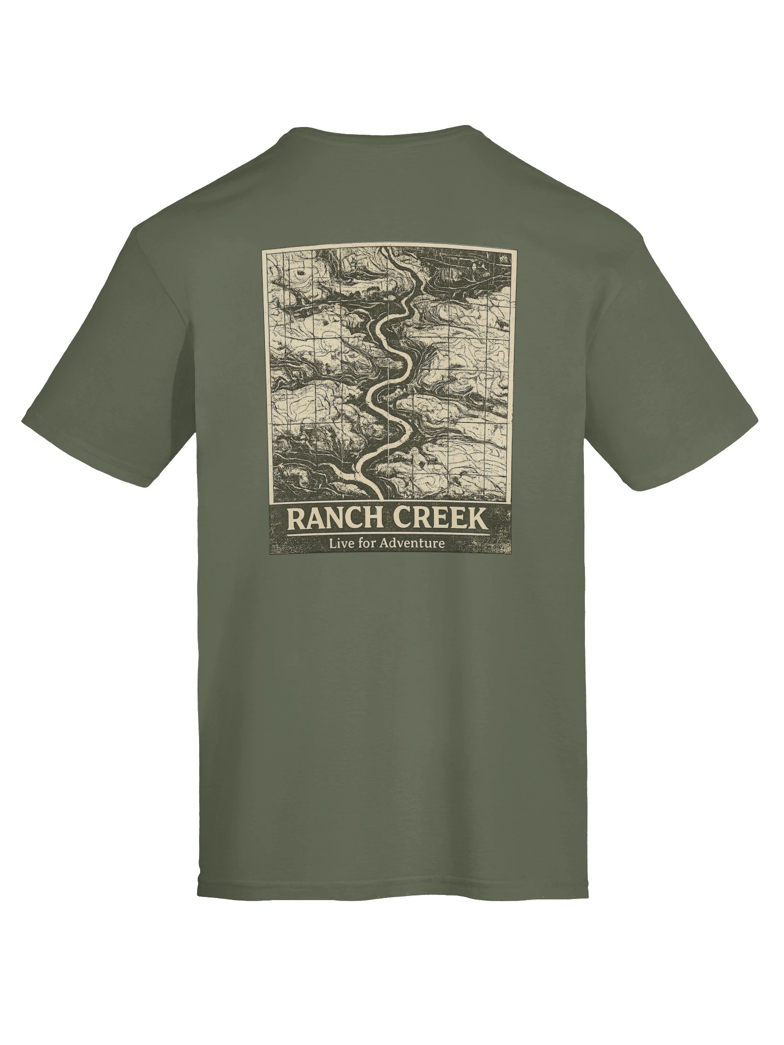 Ranch Creek Map Tee product image (3)