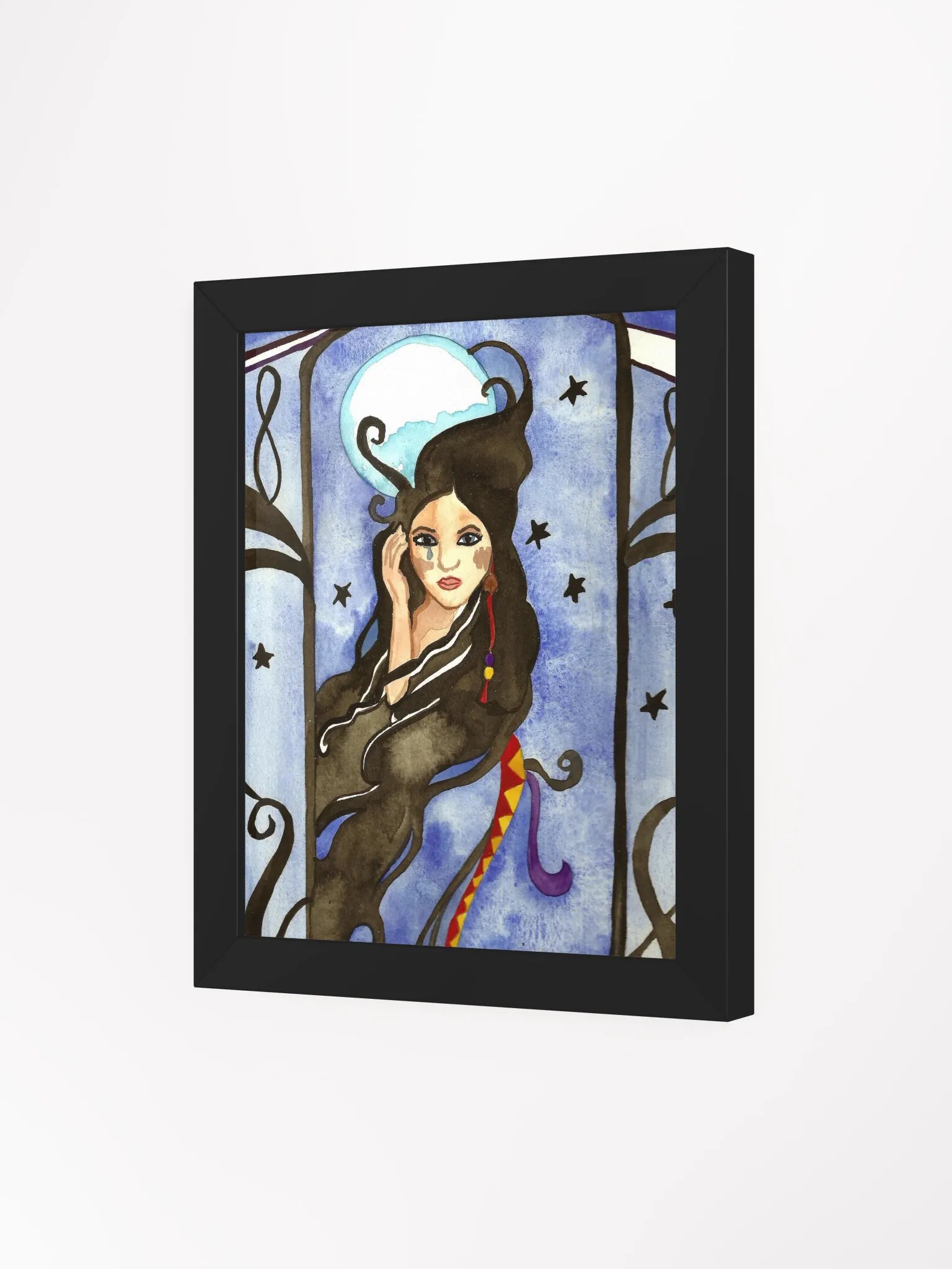 Kuutar Goddess Of The Moon Framed Print product image (7)