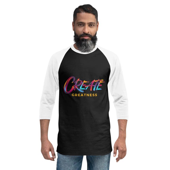 Create Greatness Dynamo Raglan Two Color Tee product image (1)