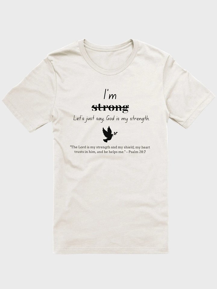 God is My Strength - Faith Tee product image (8)