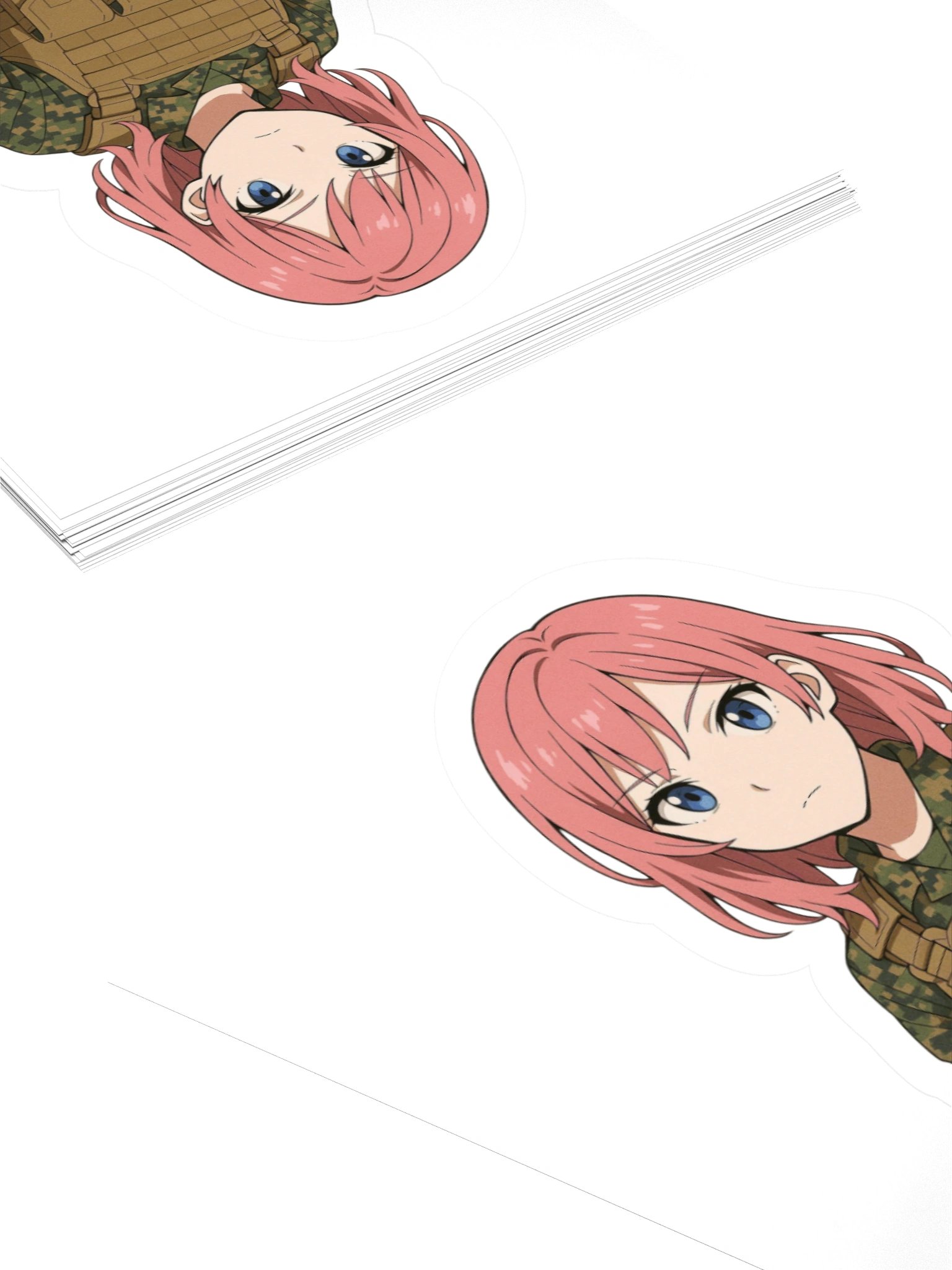 Kawaii Warfighter Sticker product image (4)